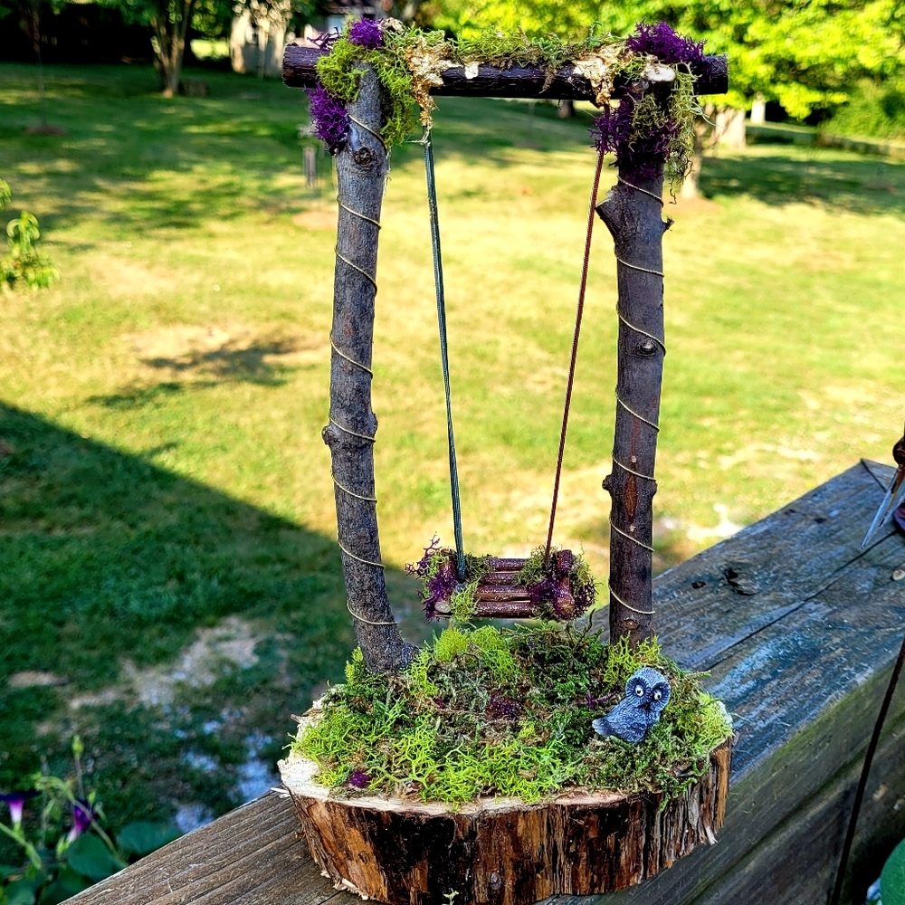 🦄Magical Handmade Fairy Swing🧚‍♂️
